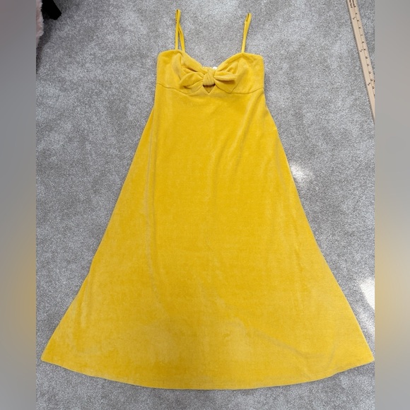 Zimmermann - Jeannie Midi Cotton Terry Shift Sun Dress - US 6 (Zimmermann 1) - Picture 3 of 16